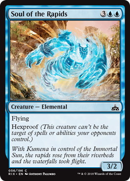 【ENG】【Foil】《急流の魂/Soul of the Rapids》[RIX]