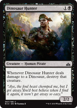 【ENG】【Foil】《恐竜ハンター/Dinosaur Hunter》[RIX]