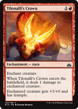 【ENG】【Foil】《ティロナーリの冠/Tilonalli's Crown》[RIX]