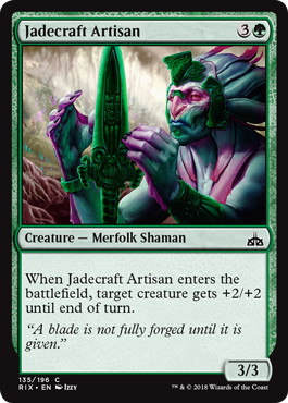 【ENG】【Foil】《翡翠細工の職工/Jadecraft Artisan》[RIX]