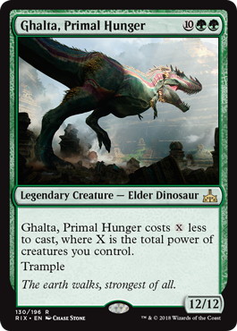 【ENG】《原初の飢え、ガルタ/Ghalta, Primal Hunger》[RIX]