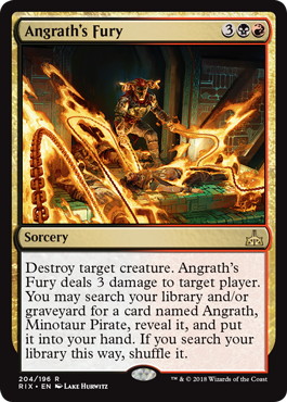 【ENG】《アングラスの憤怒/Angrath's Fury》[RIX]