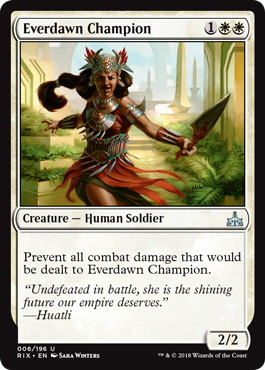 【ENG】《永暁の勇者/Everdawn Champion》[RIX]