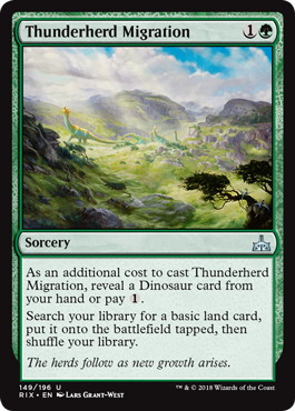 【ENG】《雷群れの渡り/Thunderherd Migration》[RIX]