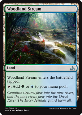 【ENG】【Foil】《森林地の小川/Woodland Stream》[RIX]