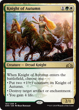 【ENG】《秋の騎士/Knight of Autumn》[GRN]