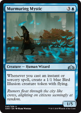 【ENG】【Foil】《つぶやく神秘家/Murmuring Mystic》[GRN]