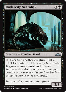 【ENG】《地底街のネクロリスク/Undercity Necrolisk》[GRN]