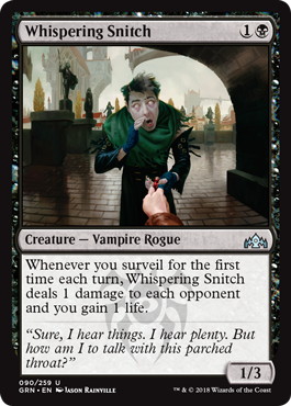 【ENG】《囁く情報屋/Whispering Snitch》[GRN]