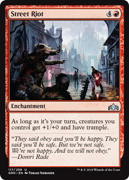 【ENG】【Foil】《街頭暴動/Street Riot》[GRN]