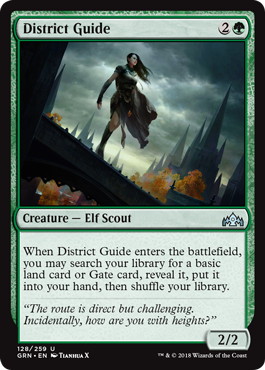 【ENG】【Foil】《管区の案内人/District Guide》[GRN]