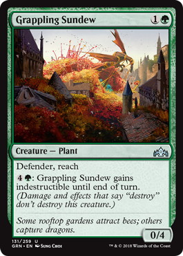 【ENG】【Foil】《絡み合うモウセンゴケ/Grappling Sundew》[GRN]
