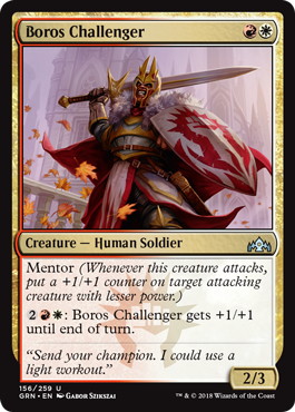 【ENG】【Foil】《ボロスの挑戦者/Boros Challenger》[GRN]