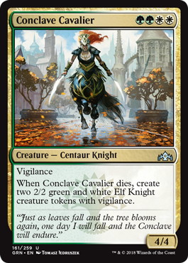 【ENG】【Foil】《議事会の騎兵/Conclave Cavalier》[GRN]