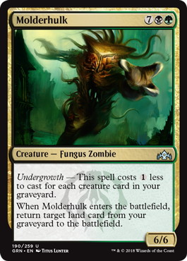 【ENG】【Foil】《腐れ巨人/Molderhulk》[GRN]