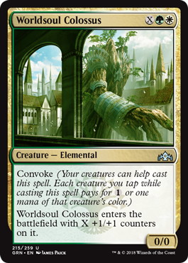 【ENG】【Foil】《世界魂の巨像/Worldsoul Colossus》[GRN]