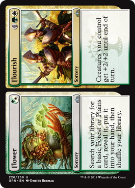 【ENG】【Foil】《開花+華麗/Flower+Flourish》[GRN]