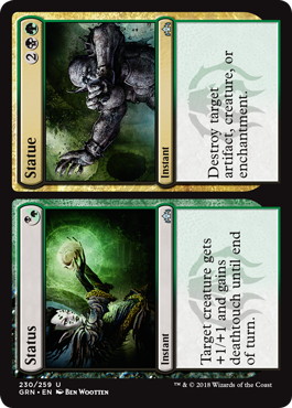【ENG】【Foil】《席次+石像/Status+Statue》[GRN]