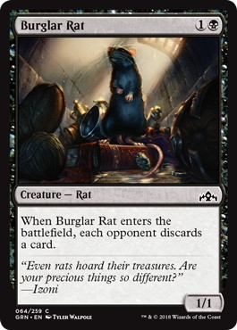 【ENG】【Foil】《泥棒ネズミ/Burglar Rat》[GRN]
