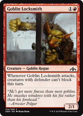 【ENG】【Foil】《ゴブリンの鍵師/Goblin Locksmith》[GRN]