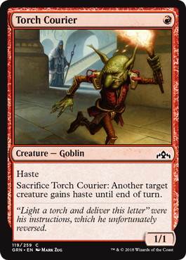 【ENG】【Foil】《松明の急使/Torch Courier》[GRN]