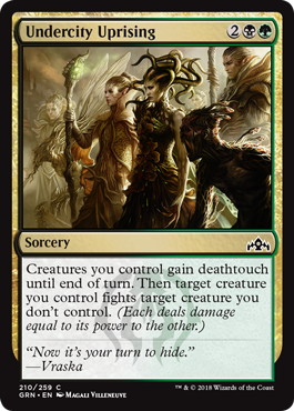 【ENG】【Foil】《地底街の反乱/Undercity Uprising》[GRN]