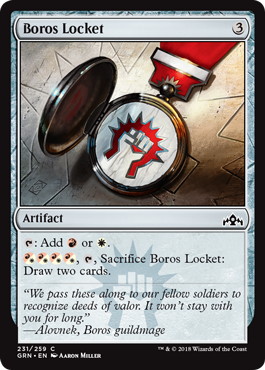 【ENG】【Foil】《ボロスのロケット/Boros Locket》[GRN]