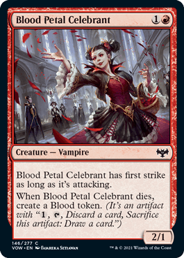 【ENG】【Foil】《血花の祝賀者/Blood Petal Celebrant》[VOW]