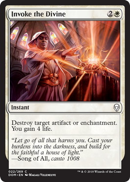 【ENG】【Foil】《神聖の発動/Invoke the Divine》[DOM]