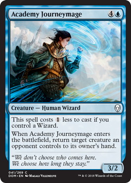 【ENG】【Foil】《アカデミーの修士魔道士/Academy Journeymage》[DOM]