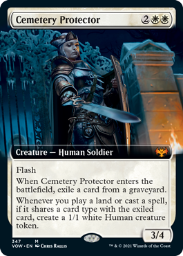 【ENG】■拡張アート■《墓所の守護者/Cemetery Protector》[VOW]