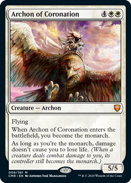 【ENG】《戴冠のアルコン/Archon of Coronation》[CMR]