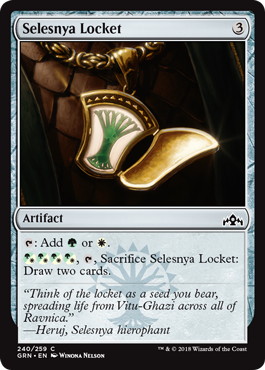 【ENG】【Foil】《セレズニアのロケット/Selesnya Locket》[GRN]