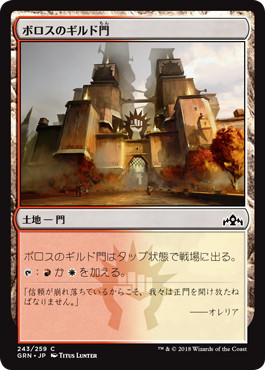 【JPN】【Foil】《ボロスのギルド門/Boros Guildgate》(243)[GRN]