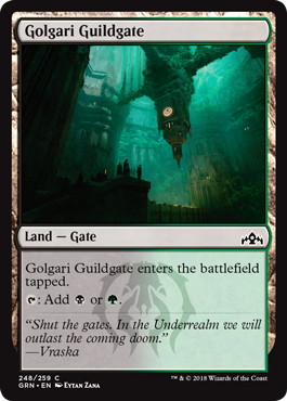 【ENG】【Foil】《ゴルガリのギルド門/Golgari Guildgate》(248)[GRN]