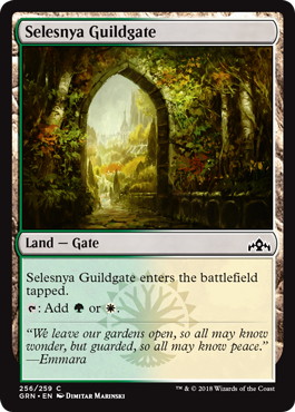 【ENG】【Foil】《セレズニアのギルド門/Selesnya Guildgate》(256)[GRN]