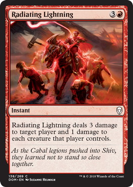 【ENG】【Foil】《放射稲妻/Radiating Lightning》[DOM]