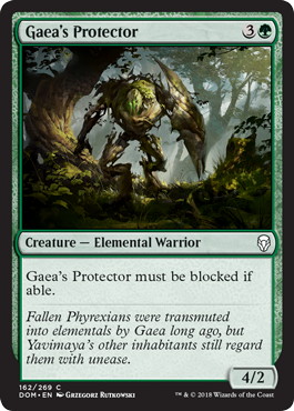 【ENG】【Foil】《ガイアの守護者/Gaea's Protector》[DOM]