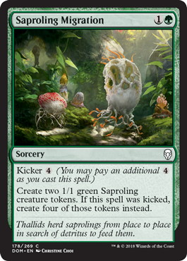 【ENG】【Foil】《苗木の移牧/Saproling Migration》[DOM]