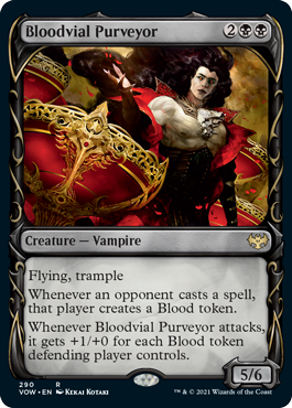 【ENG】■ショーケース■《血瓶の調達者/Bloodvial Purveyor》[VOW]