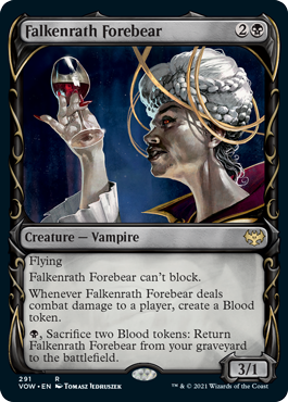【ENG】■ショーケース■《ファルケンラスの先祖/Falkenrath Forebear》[VOW]