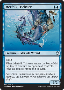 【ENG】《マーフォークのペテン師/Merfolk Trickster》[DOM]