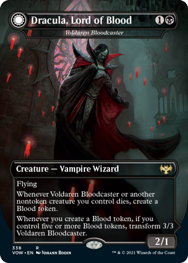 【ENG】■ドラキュラ■《ヴォルダーレンの投血士/Voldaren Bloodcaster》[VOW]