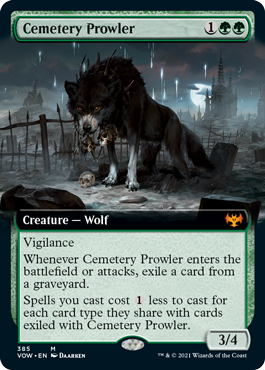 【ENG】■拡張アート■《墓所のうろつくもの/Cemetery Prowler》[VOW]