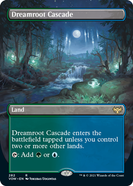 【ENG】【Foil】■ボーダーレス■《夢根の滝/Dreamroot Cascade》[VOW]