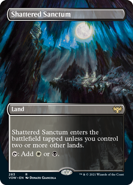【ENG】【Foil】■ボーダーレス■《砕かれた聖域/Shattered Sanctum》[VOW]