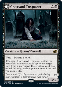 【ENG】《墓地の侵入者/Graveyard Trespasser》[MID]