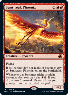 【ENG】《太陽筋のフェニックス/Sunstreak Phoenix》[MID]