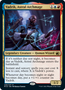 【ENG】《星の大魔導師、ヴァドリック/Vadrik, Astral Archmage》[MID]