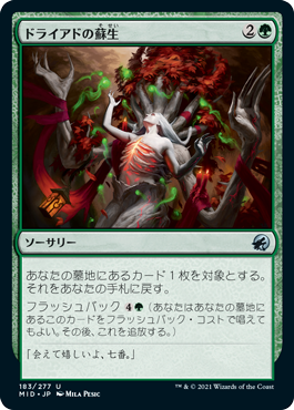 【JPN】《ドライアドの蘇生/Dryad's Revival》[MID]